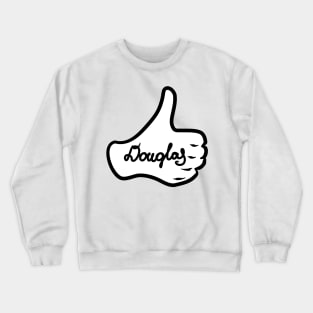 Men name Douglas Crewneck Sweatshirt